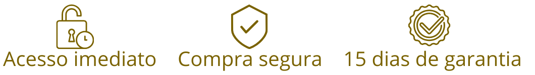 Acesso imediato Compra segura 15 dias de garantia